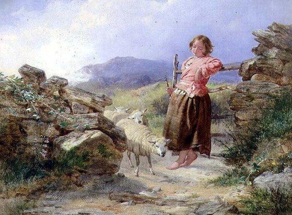 Mała Pasterka autorstwa Isaac Henzell