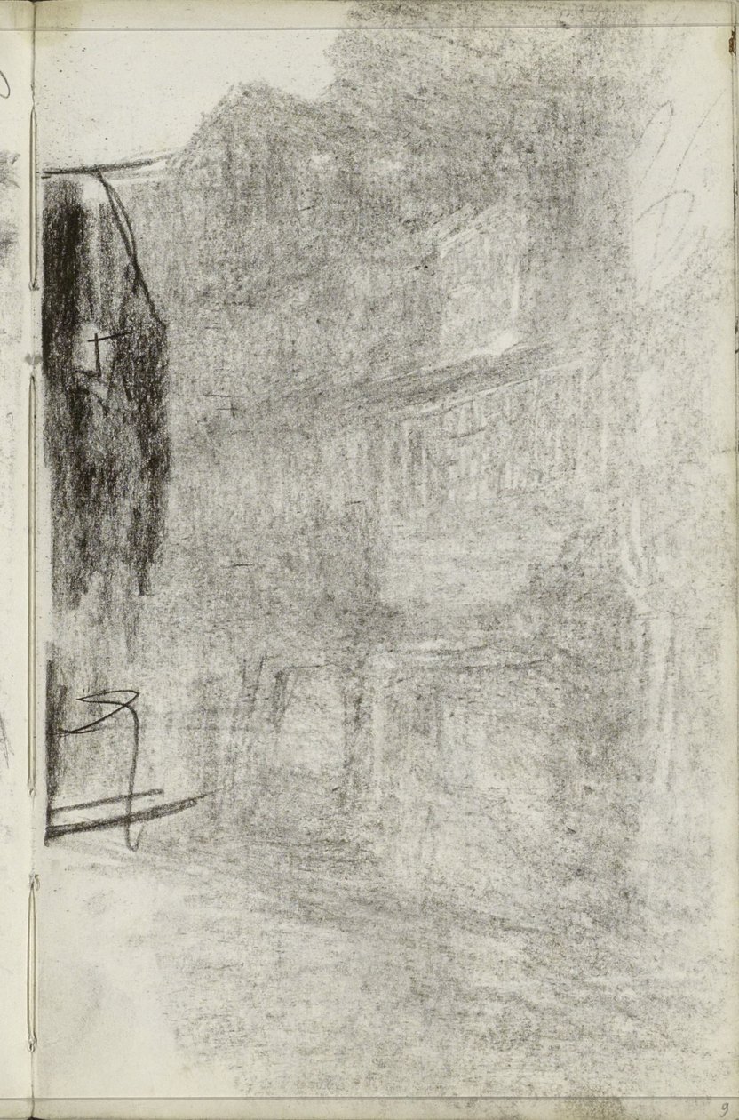 Studium architektury autorstwa Isaac Israels