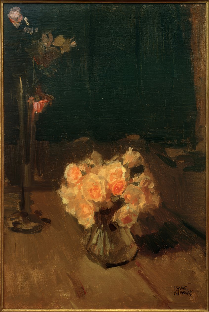 Martwa natura z różami autorstwa Isaac Israels
