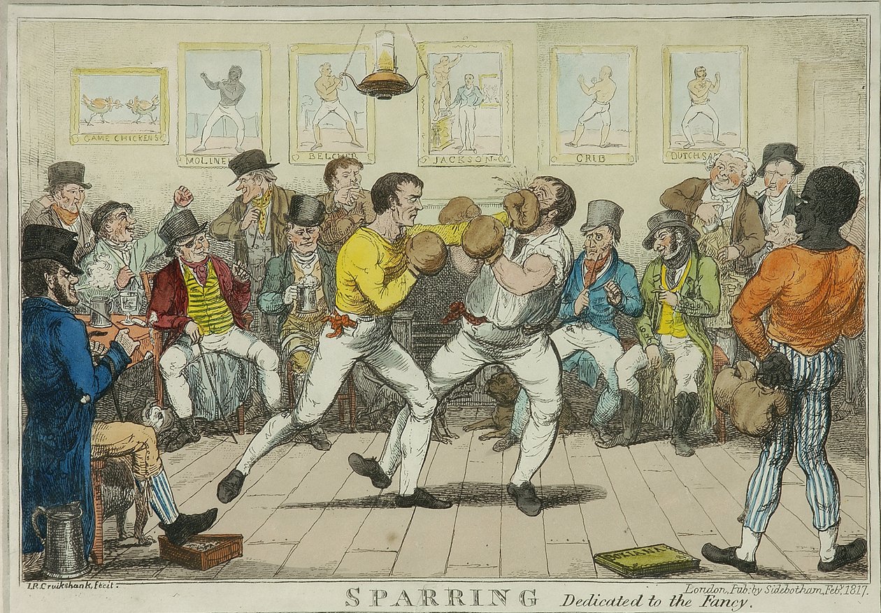 Sparing autorstwa Isaac Robert Cruikshank