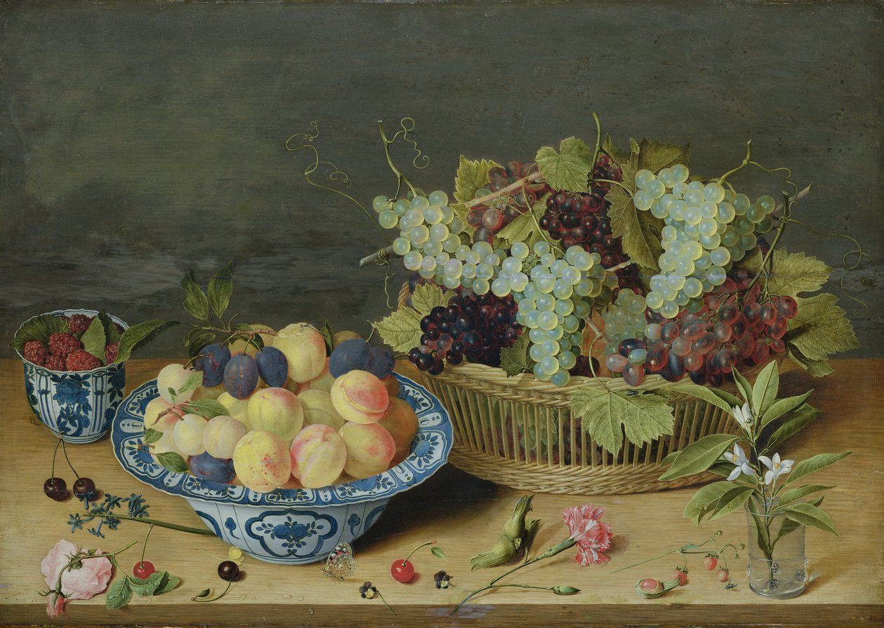Martwa natura z owocami autorstwa Isaac Soreau
