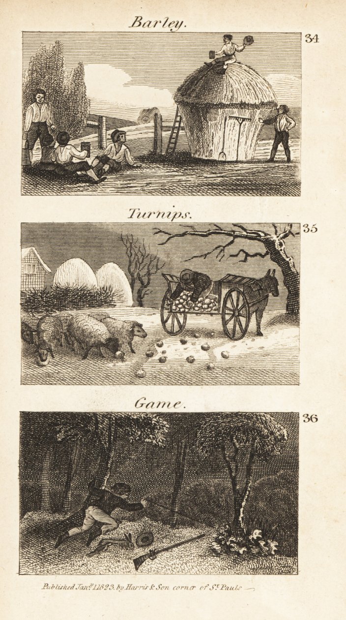 Transakcje w Norfolk, Regency England autorstwa Isaac Taylor