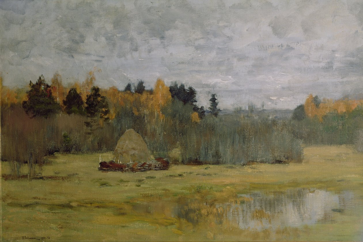 Późna jesień, 1894-98 autorstwa Isaak Ilyich Levitan