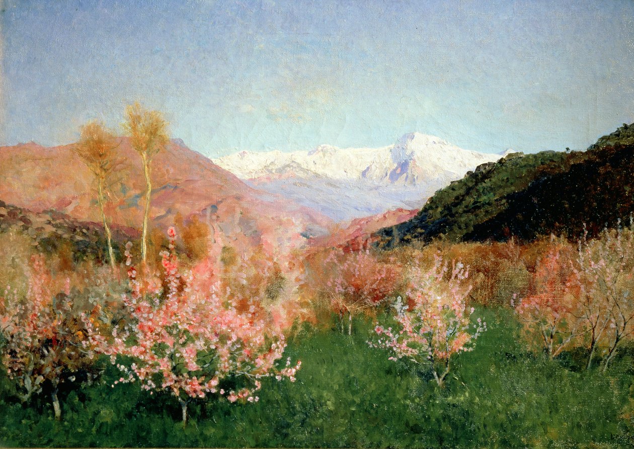 Wiosna we Włoszech, 1890 autorstwa Isaak Ilyich Levitan