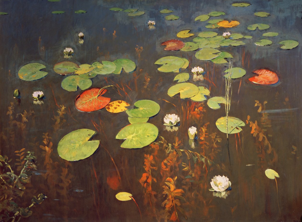 Усны сараана цэцэг 1895 оны поли autorstwa Isaak Ilyich Levitan