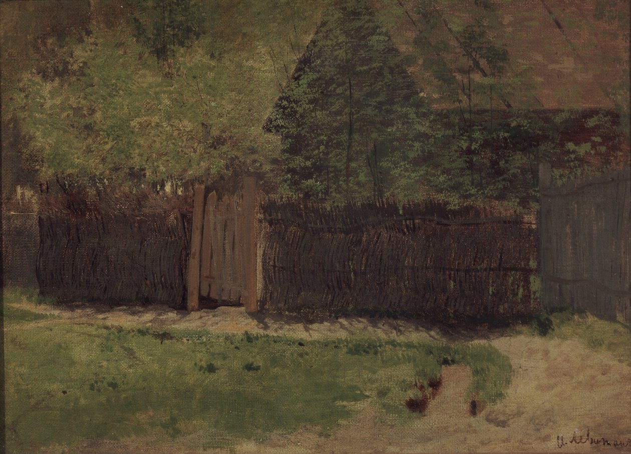 Pierwsza zieleń. maj 1883 r. autorstwa Isaak Ilyich Levitan