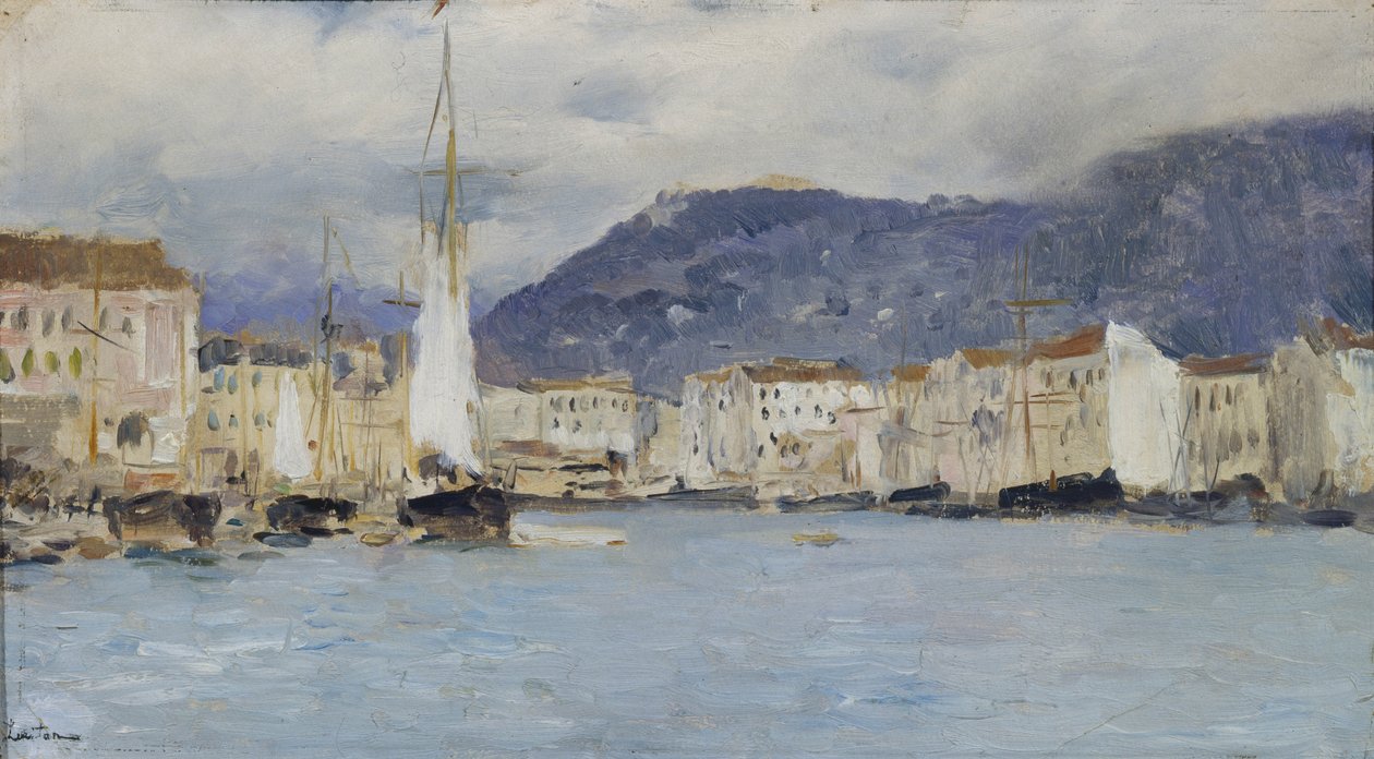 Pejzaż włoski, 1890 autorstwa Isaak Ilyich Levitan