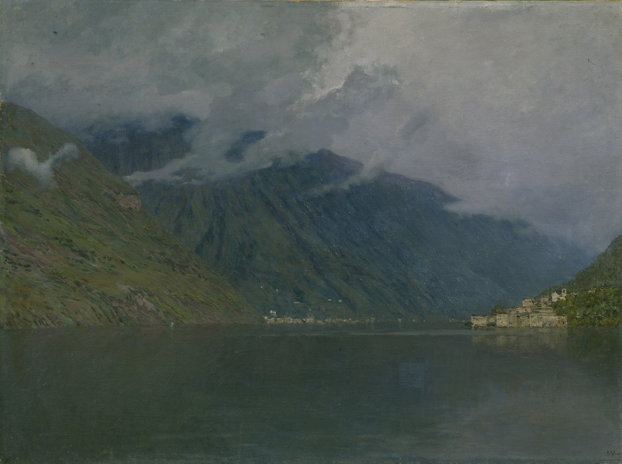 Jezioro Como, 1876. autorstwa Isaak Ilyich Levitan