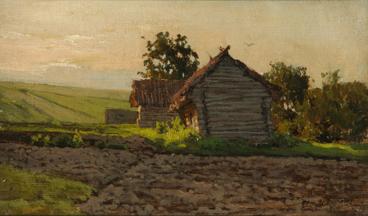 Słobodka, 1884 autorstwa Isaak Ilyich Levitan