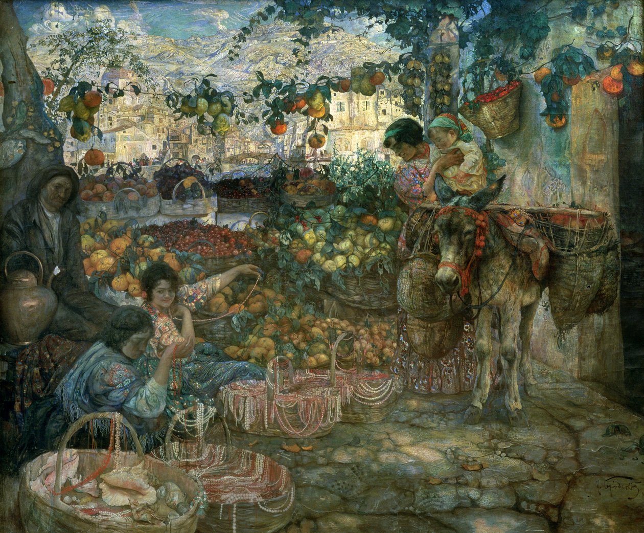 Włochy, 1911 autorstwa Isaak Israilevich Brodsky