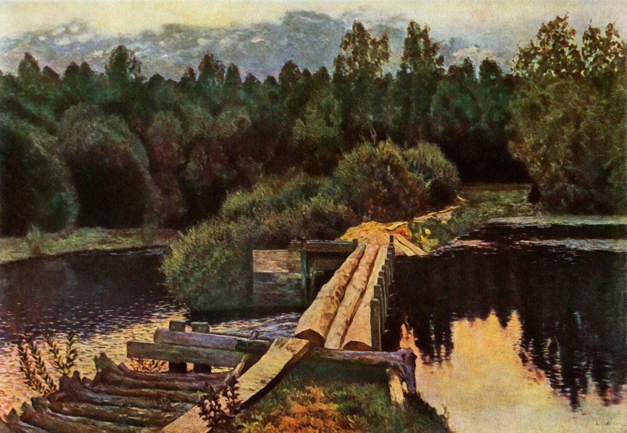 Wody spokojne, 1892, 1965. autorstwa Isaak Ilyich Levitan