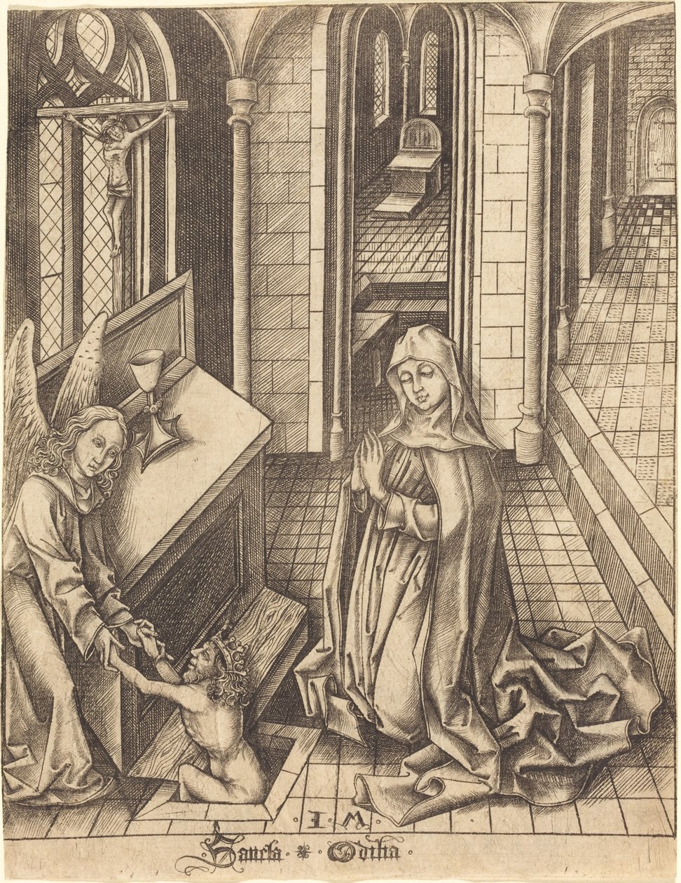 Św. 14751480. autorstwa Israhel van Meckenem