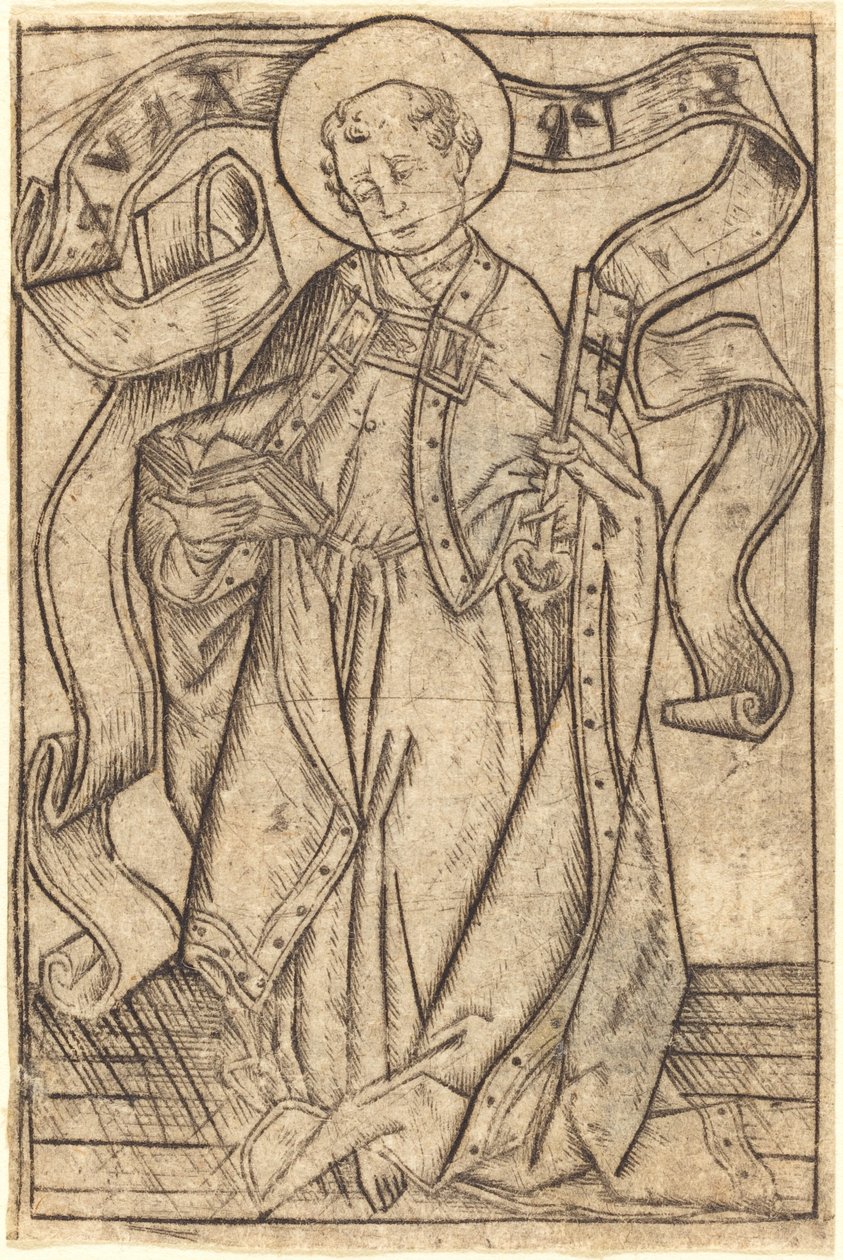 Św. 1465. autorstwa Israhel van Meckenem