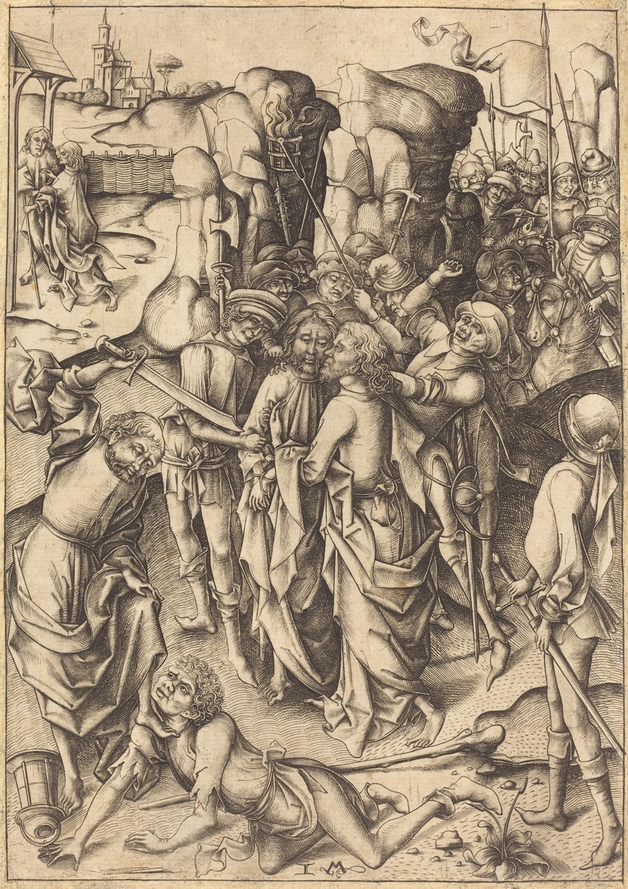 Zdrada, ok. 1480. autorstwa Israhel van Meckenem