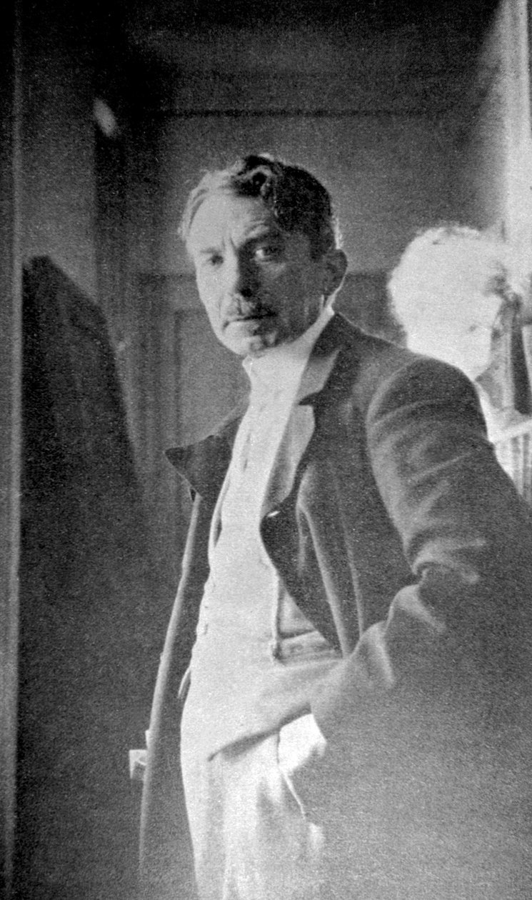 Giacomo Balla, ok.1918 r. autorstwa Italian Photographer