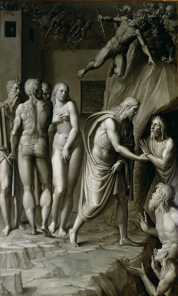 Chrystus w Otchłani autorstwa Italian School