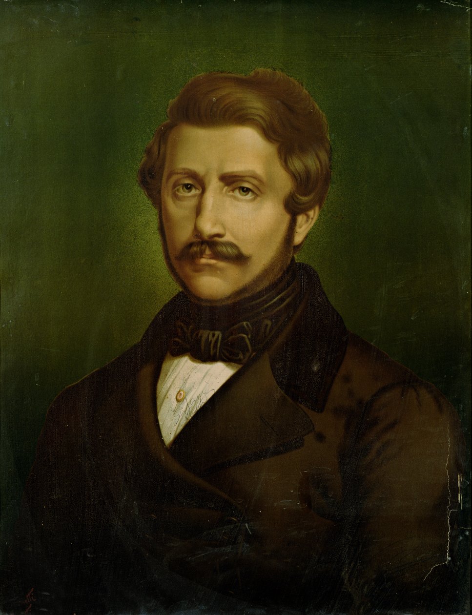 Portret Gaetano Donizettiego (1797-1848) autorstwa Italian School