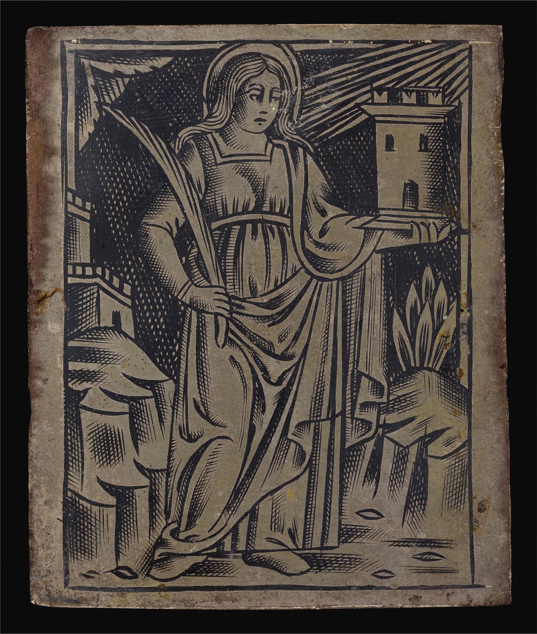 Św. Barbara autorstwa Italian 16th Century