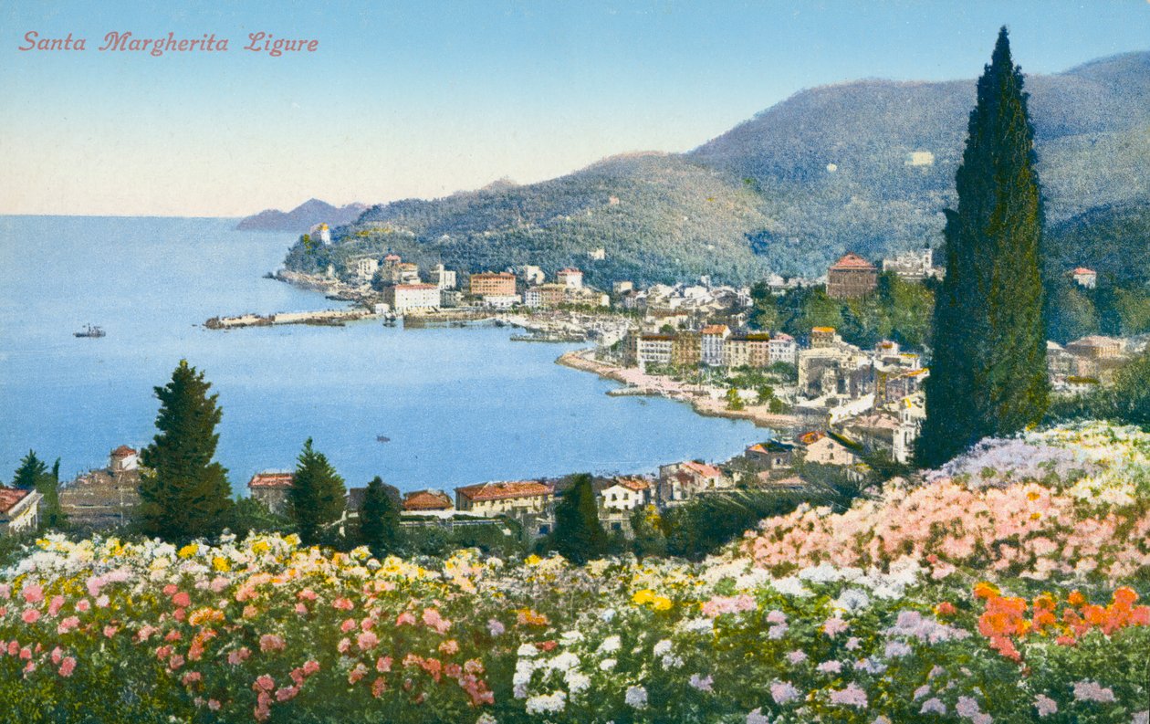 Santa Margherita Ligure, Włochy (zdjęcie kolorowe) autorstwa Italian Photographer