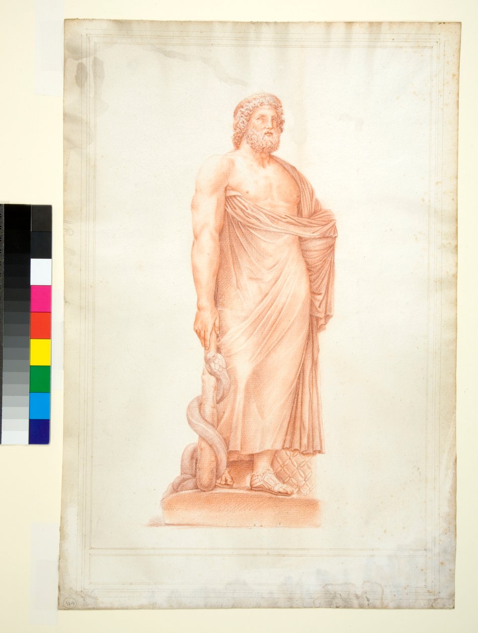 Eskulapa, 1700-1750 autorstwa Italian School