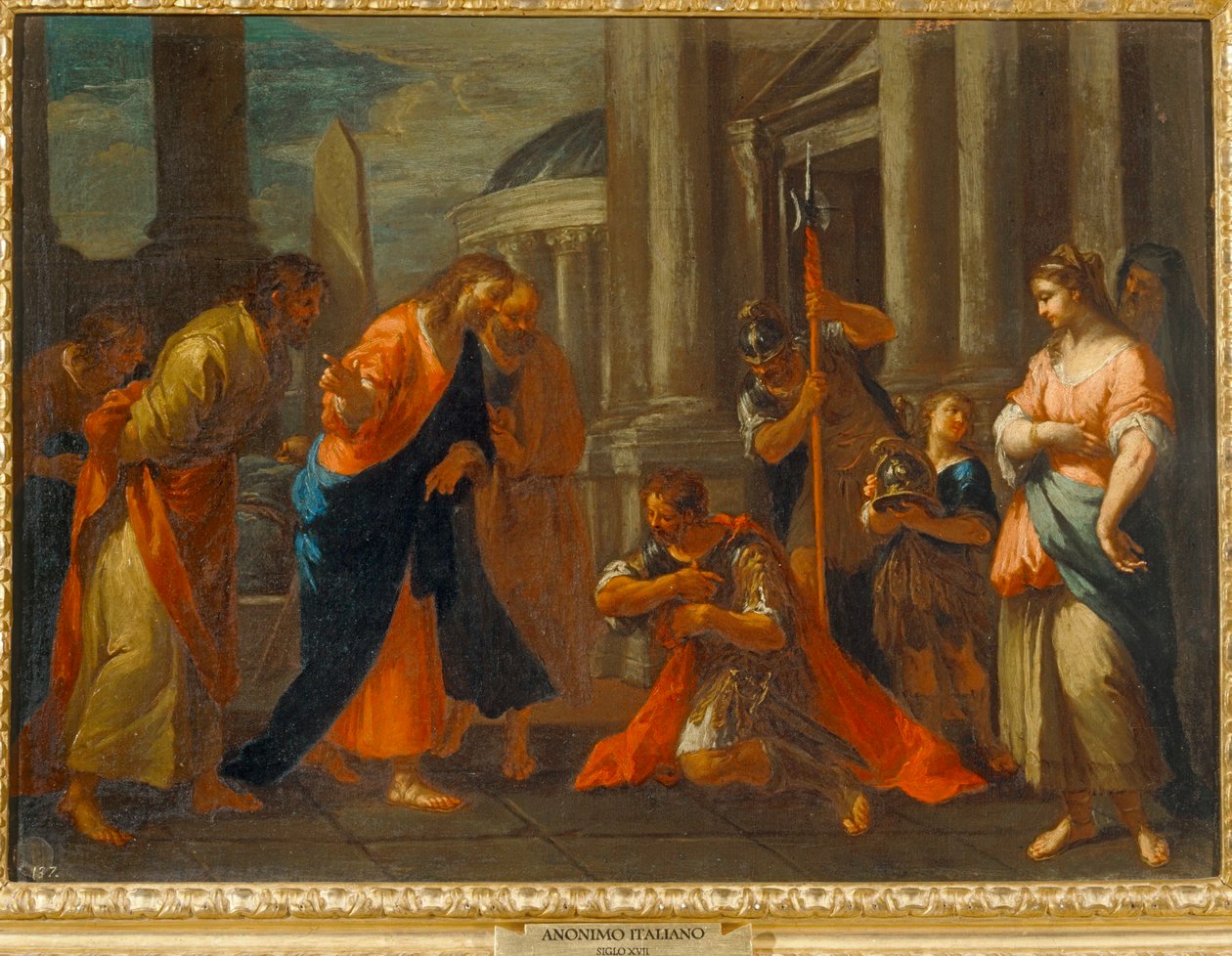 Chrystus i Centurion. 10034383 ... autorstwa Italian School