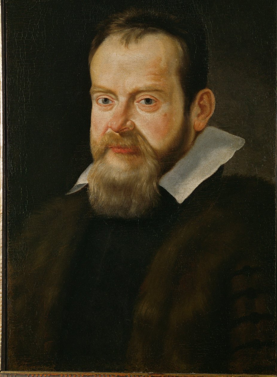 Galileo Galilei, astronom ... (obraz na płótnie) autorstwa Italian School