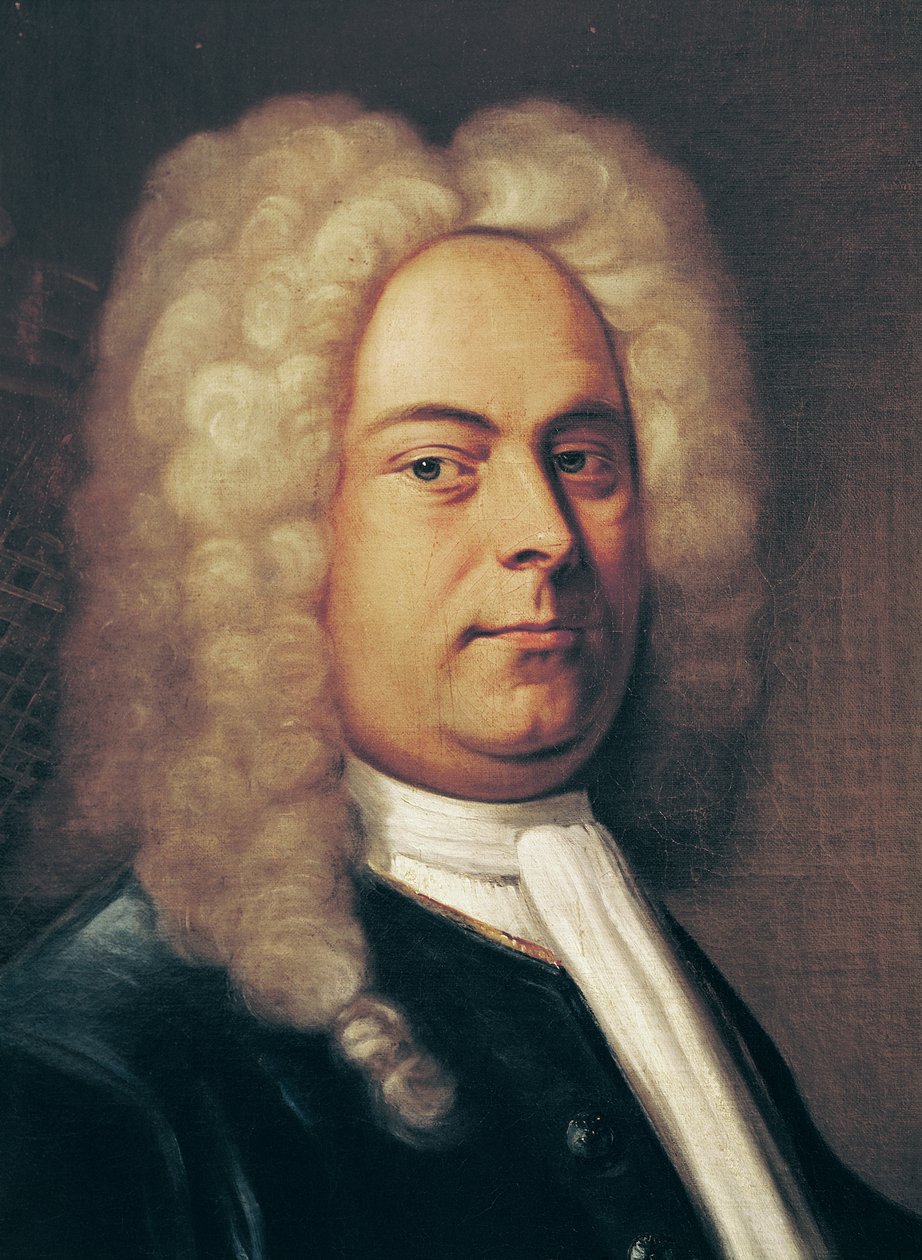 George Frederick Handel (1685-1759) autorstwa Italian School