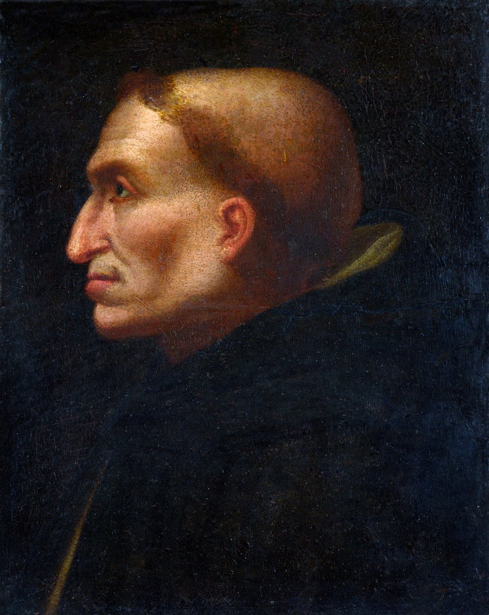 Girolamo Savonarola autorstwa Italian School