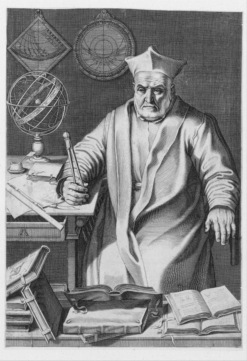 Portret kardynała Christophera Claviusa, 1606. autorstwa Italian School