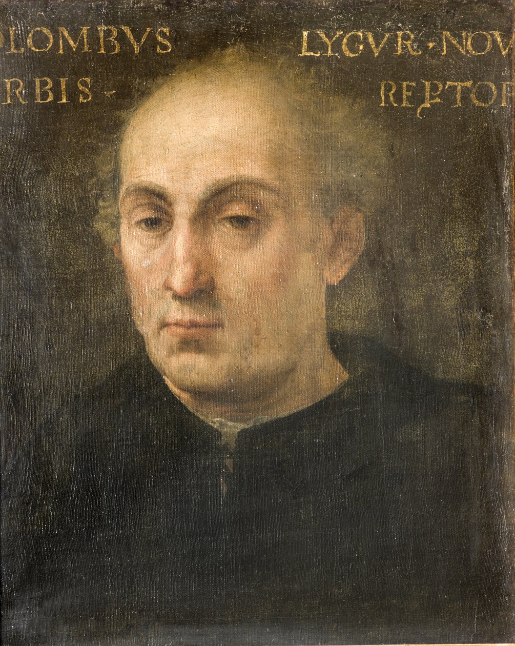 Portret Cristoforo Colombo, c.1516 autorstwa Italian School