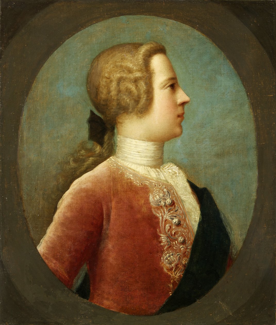 Książę Karol Edward, ok. 1740 (olej na płótnie) autorstwa Italian School