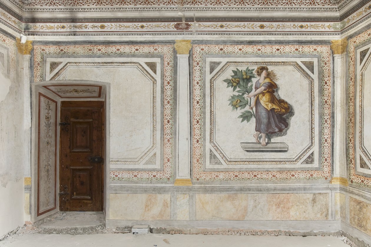 Sala Muzyki (fresk) autorstwa Italian School