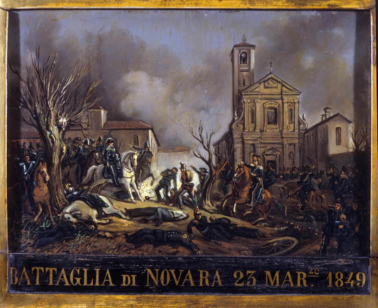 Bitwa pod Novara (Novara), 23 marca autorstwa Italian School