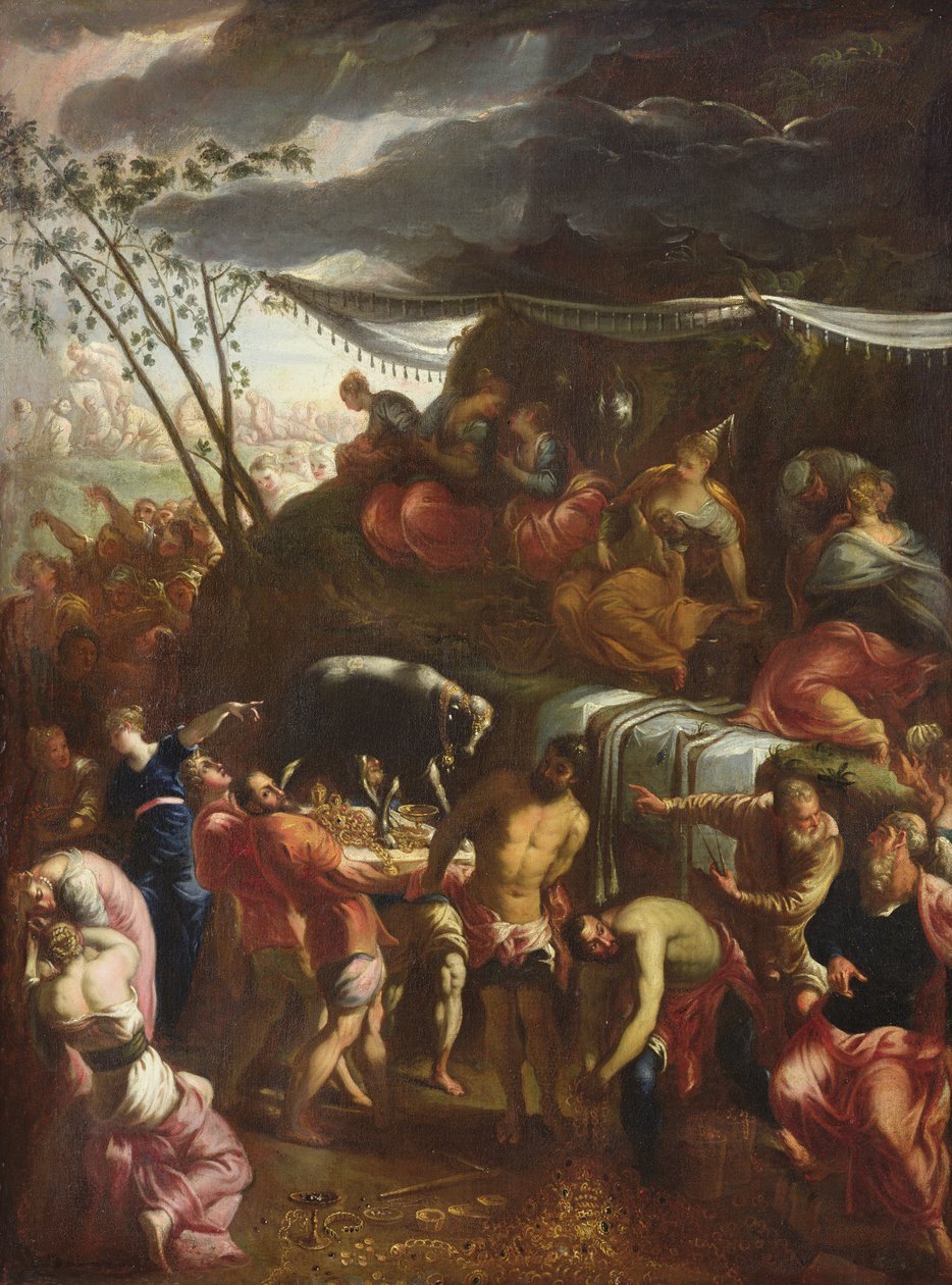 Złoty Cielę autorstwa Italian School