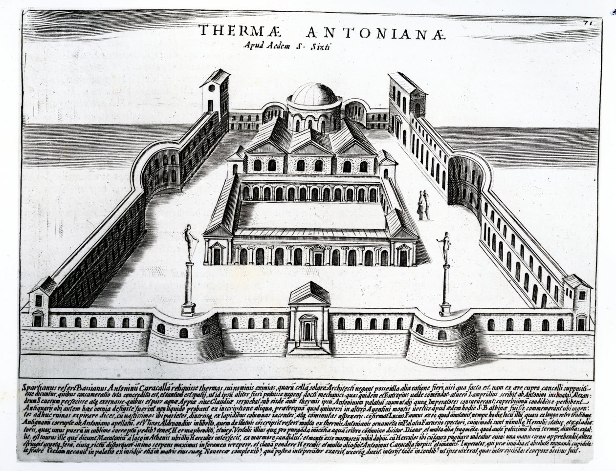 Termy Antonianae autorstwa Italian School