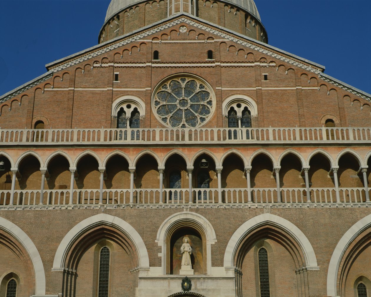 Fasada zachodnia (detal) autorstwa Italian School