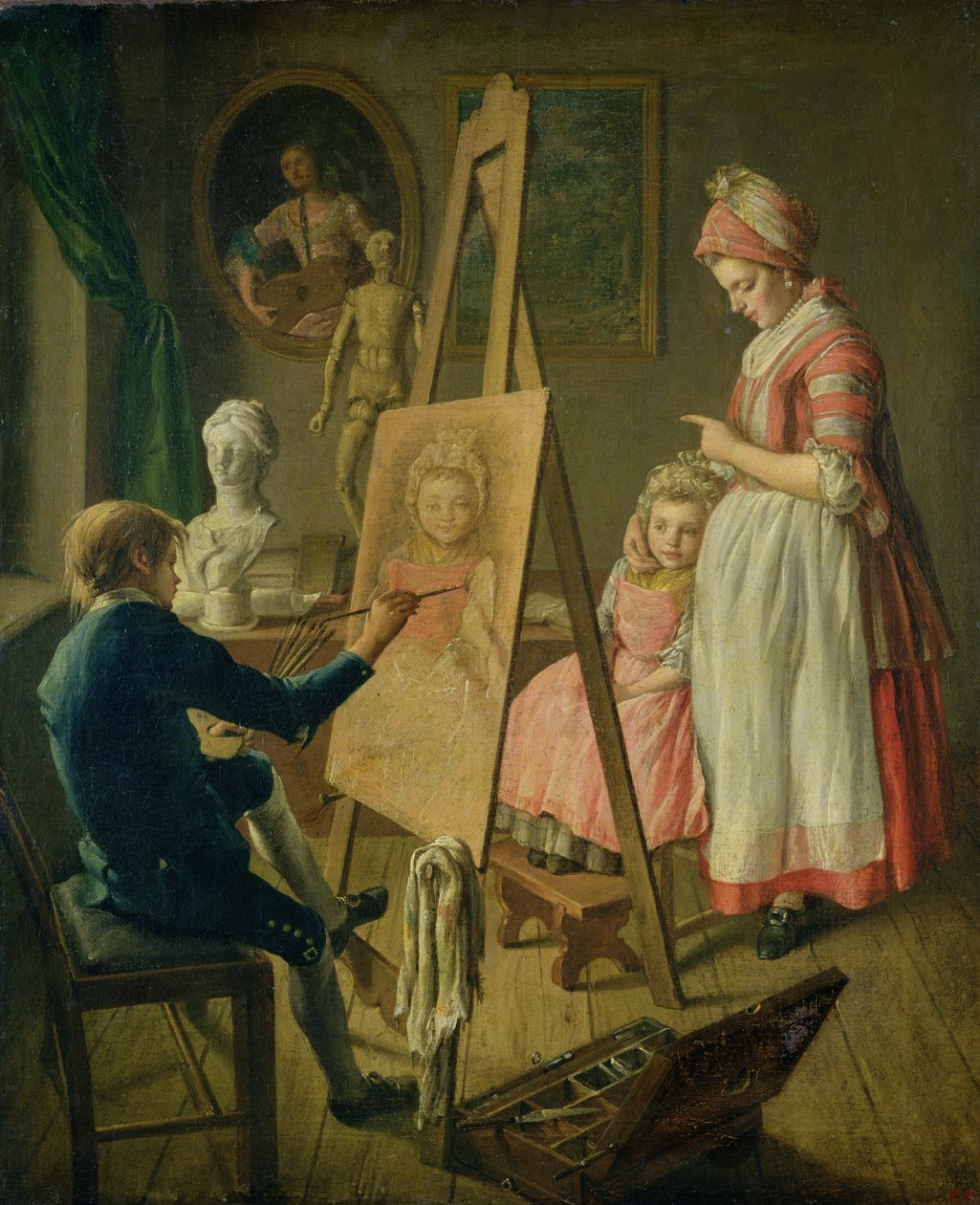 Młody artysta, ok. 1760 autorstwa Ivan I. Firsov