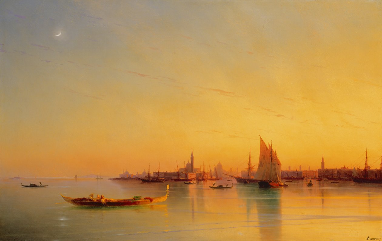 Nieznany obraz autorstwa Ivan Konstantinovich Aivazovsky