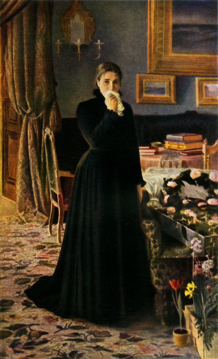Niepocieszony smutek, 1884, 1965. autorstwa Ivan Kramskoy