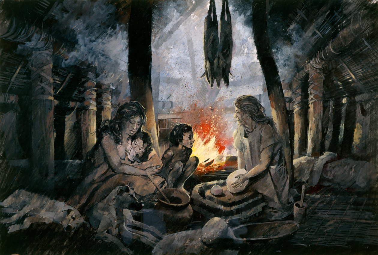 Grimspound, epoka brązu, ok. 1990-2010 autorstwa Ivan Lapper