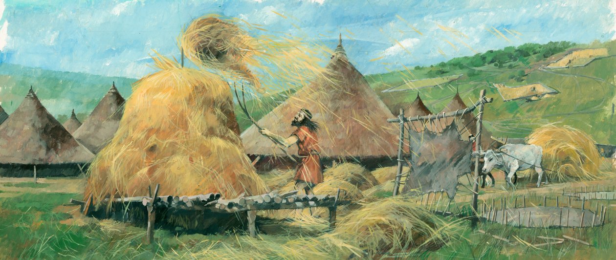 Grimspound, epoka brązu, ok. 1990-2010 autorstwa Ivan Lapper