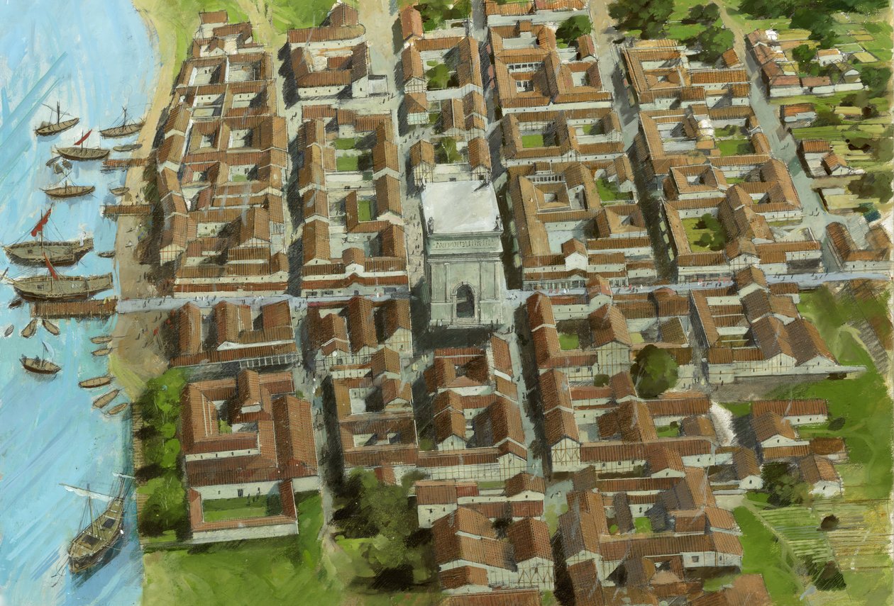 Richborough Roman Fort autorstwa Ivan Lapper