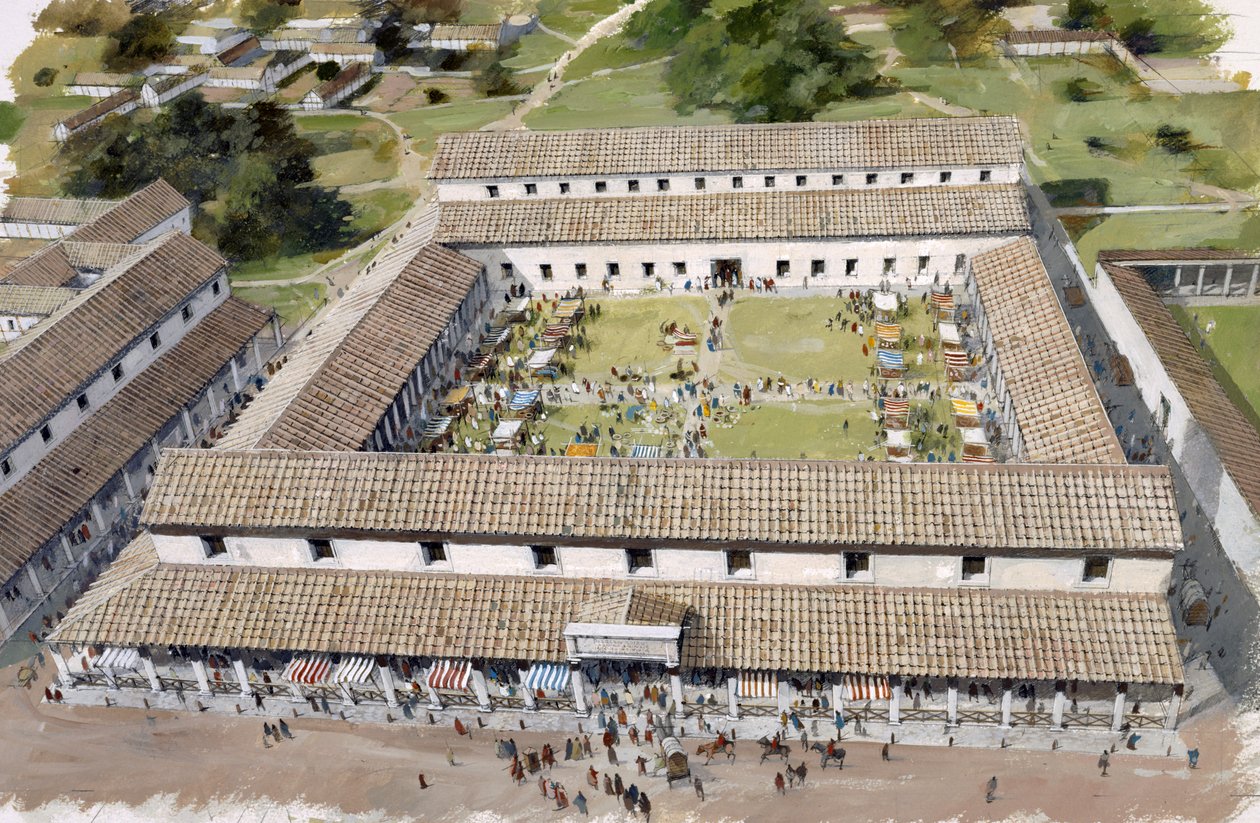 Forum we Wroxeter autorstwa Ivan Lapper