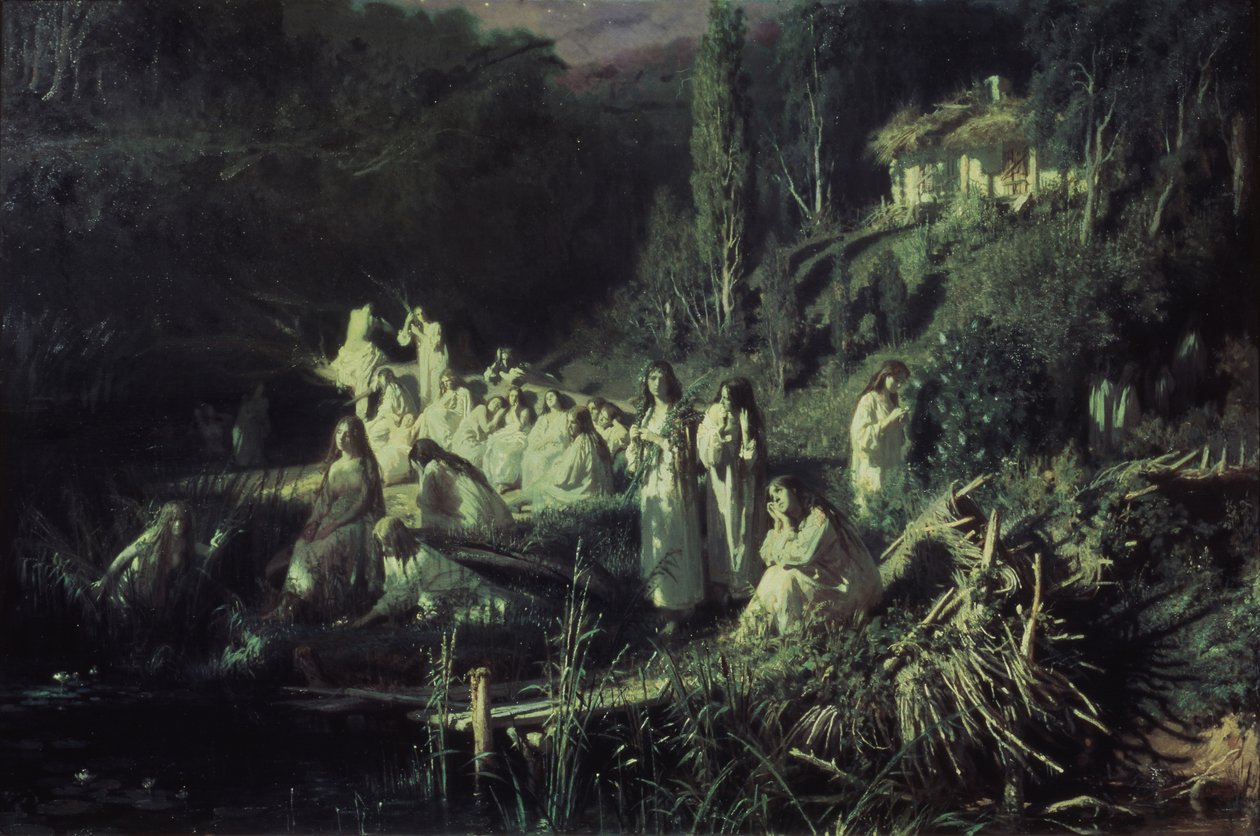 Syreny, 1871 autorstwa Ivan Nikolaevich Kramskoy