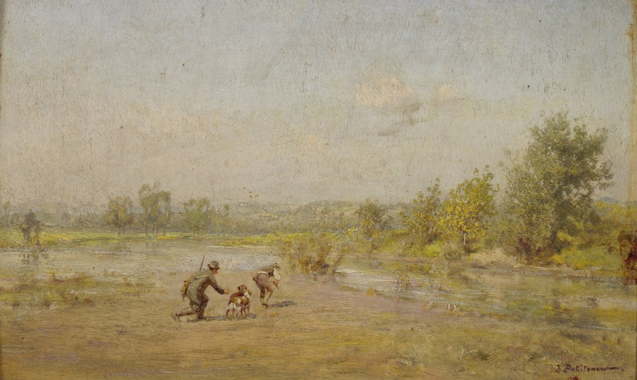 Łowcy autorstwa Ivan Pavlovich Pokhitonov