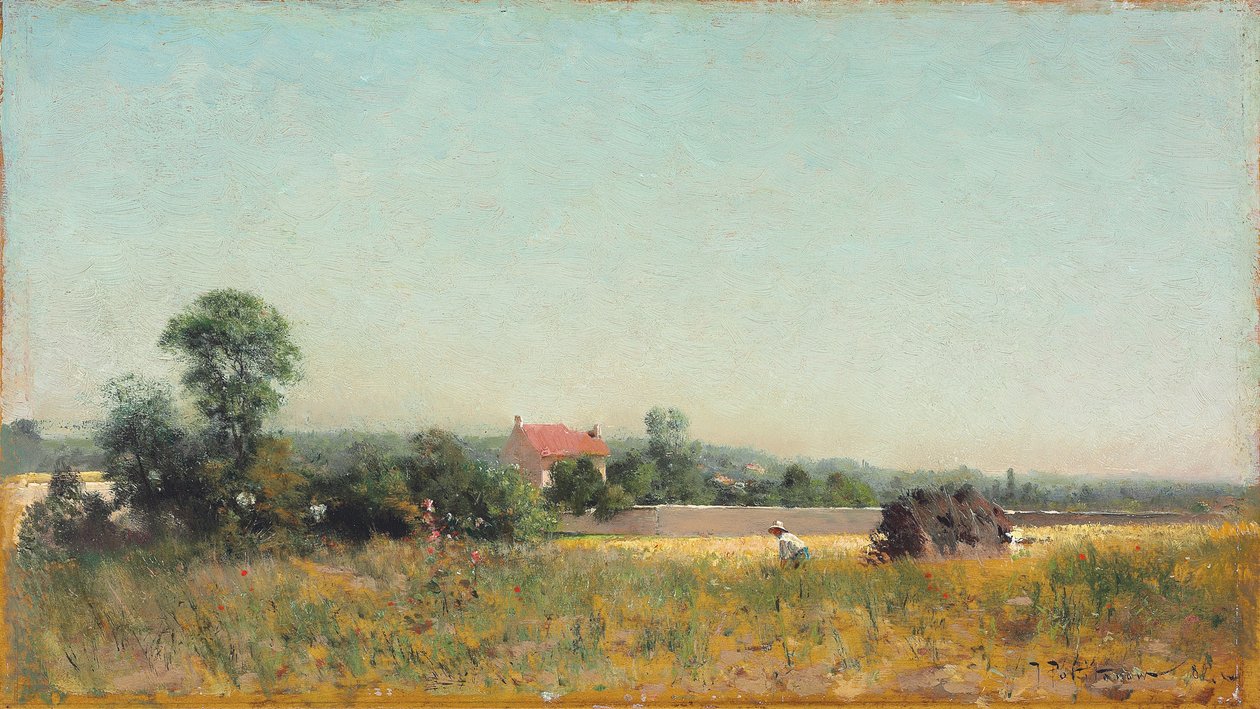Na polach, Francja, 1882 autorstwa Ivan Pokitonov