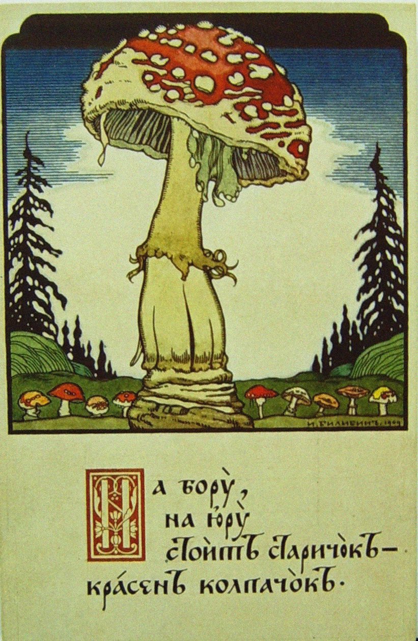 Grzyb autorstwa Ivan Yakovlevich Bilibin