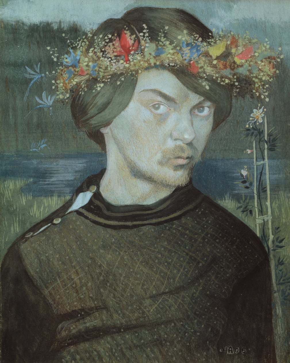 Autoportret autorstwa Ivar Axel Henrick Arosenius