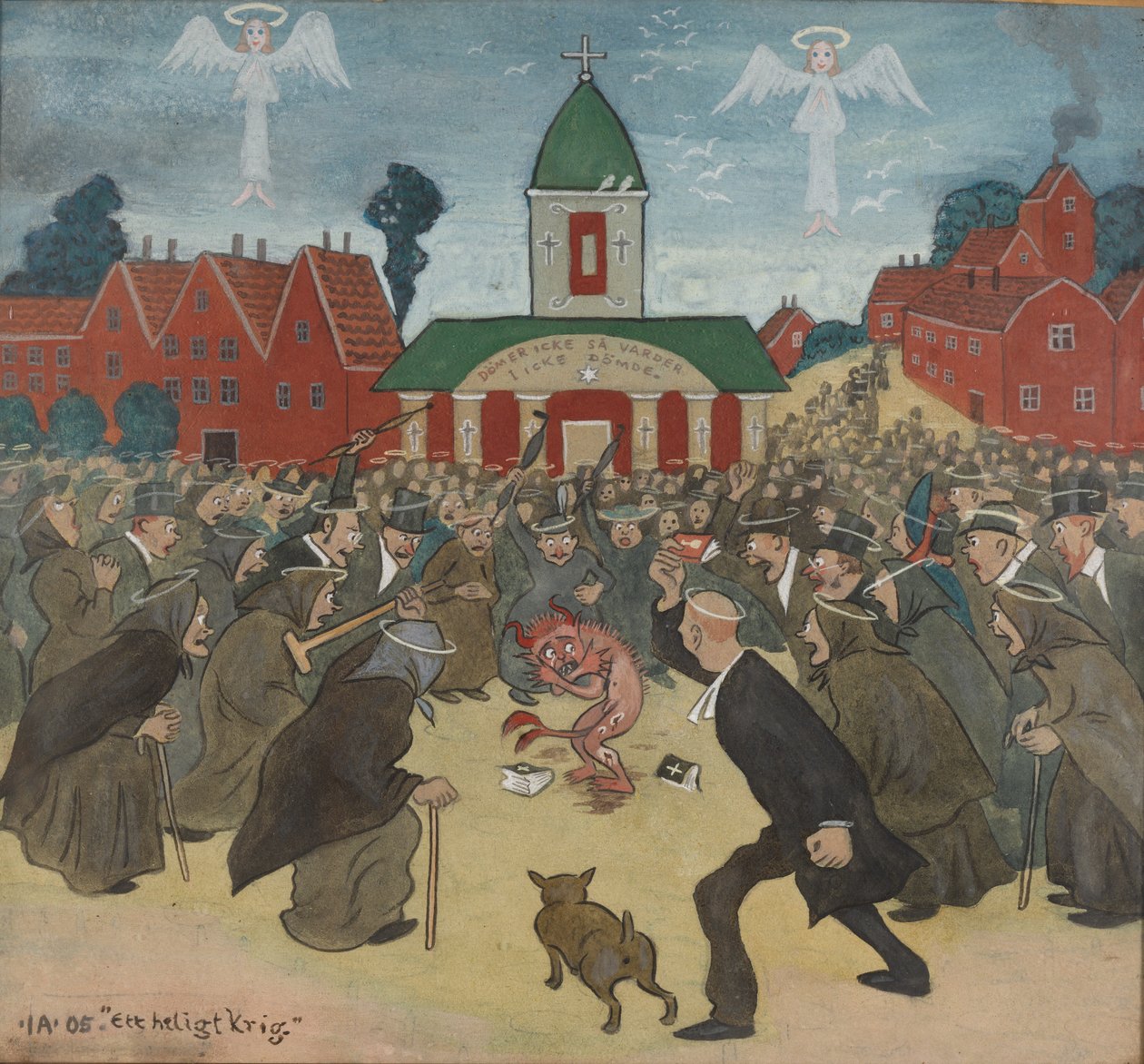 Święta wojna autorstwa Ivar Axel Henrick Arosenius