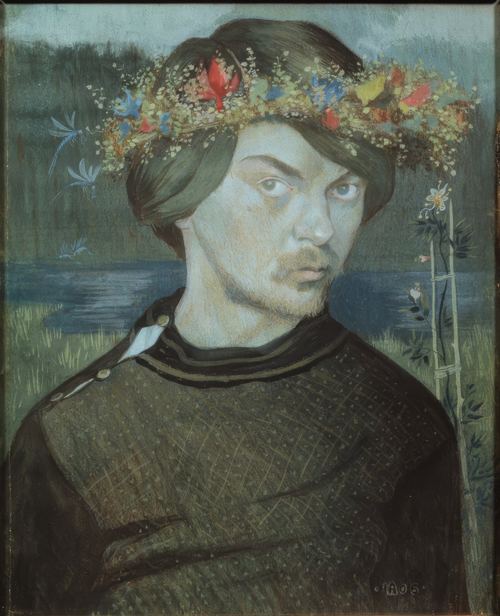 Autoportret autorstwa Ivar Axel Henrik Arosenius